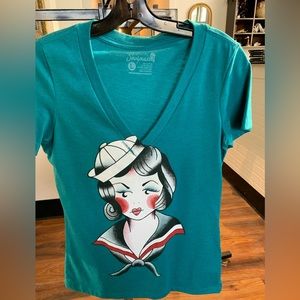 Sourpuss t shirt. New, never worn.